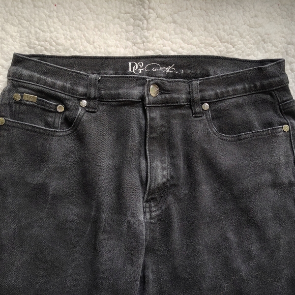 DG2 Women's Size 8 Black Wash Jeans - Picture 2 of 6